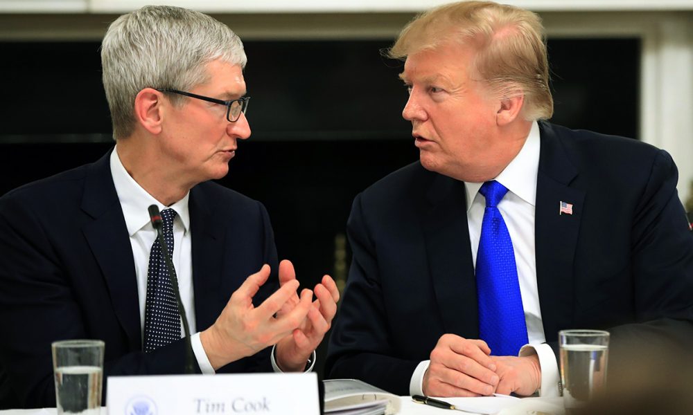 Donald Trump Apple employees support Tim Cook’s lobbying efforts with Trump, surprising survey shows