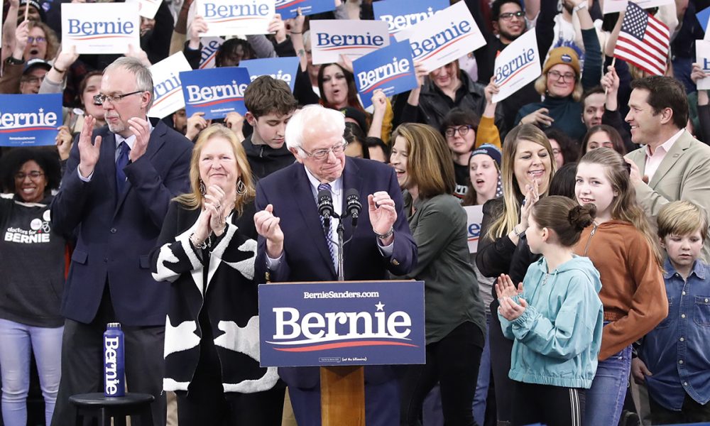 Donald Trump Sanders calls New Hampshire win ‘beginning of the end’ for Trump