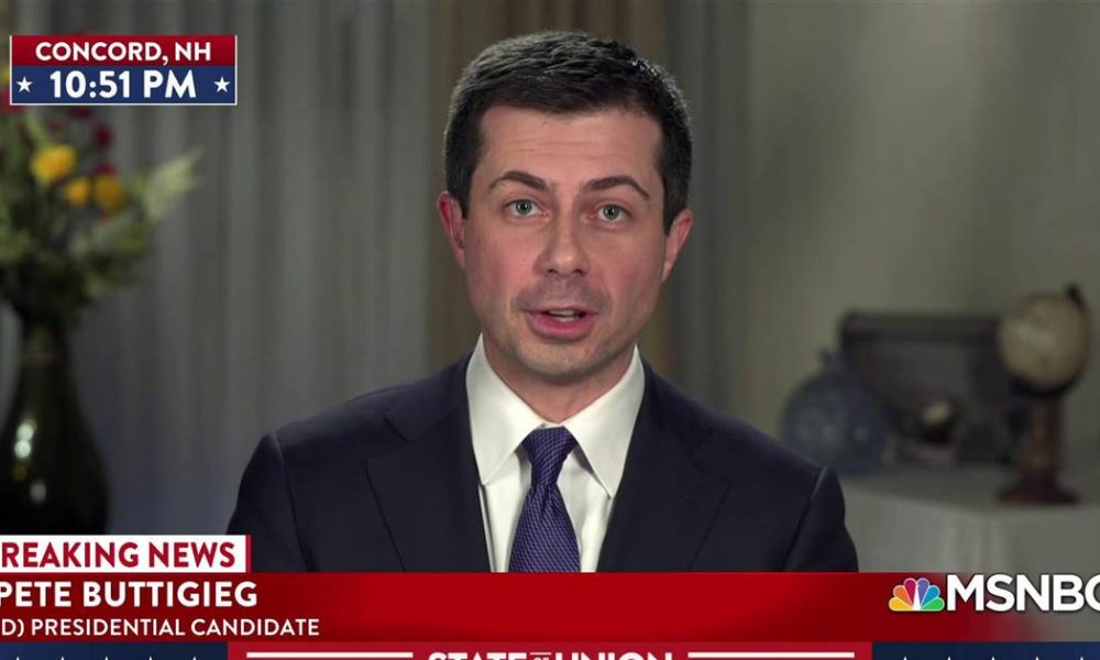 Donald Trump Buttigieg: Trump not reluctant to use service members as props