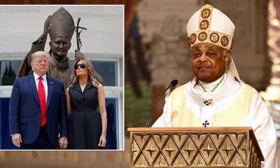 Melania Trump DC bishop under fire for ‘partisan attack’ of Trump’s visit to Catholic shrine