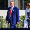 Melania Trump Melania joins Trump in Florida, tells reporters to ‘stay tuned’ for campaign future