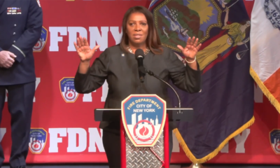 Donald Trump FDNY reverses course on ‘hunt’ for firefighters who booed Letitia James, cheered Donald Trump