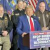 Donald Trump Trump spotlights ‘Biden’s Border Bloodbath’ during stop in crucial battleground state he lost in 2020